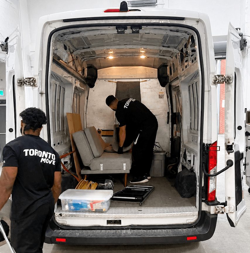 Toronto Move team loading a van